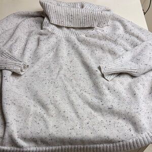 Cozy Speckled Turtleneck Sweater 3X
